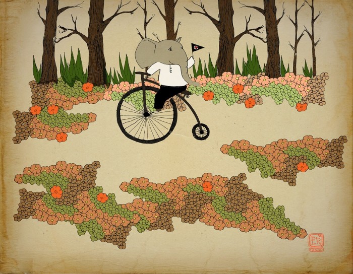 autumn art print, autumn poster
