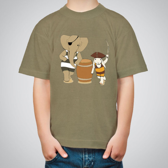 Kids Printed T-Shirts Pirates Printed T-Shirts
