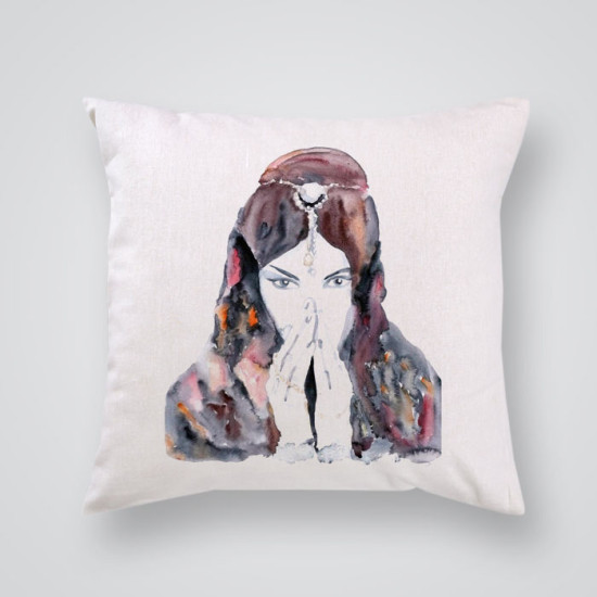 Throw Pillow Cover Exotic Eyes Print Throw Pillow Cover