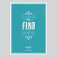 quote art print